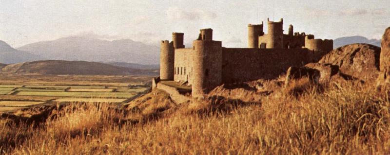 Harlech Castle, unknow artist
